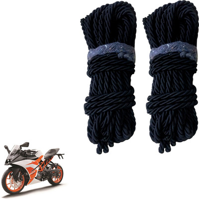 DvineAutoFashionZ Bike Crash Guard Black Rope 11 Meter Long Set Of 2 ForRC 200_RBLK182(KTM)