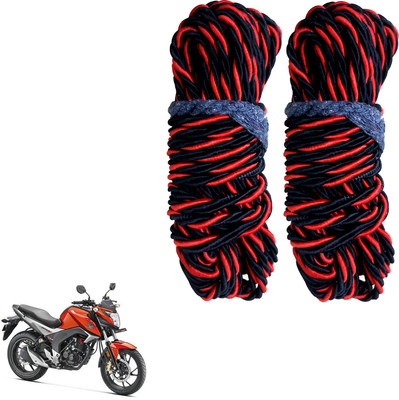 DvineAutoFashionZ Bike Crash Guard Red Rope 11 Meter Long Set Of 2 ForCBR 150R_RR78(Honda)