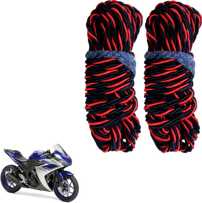 DvineAutoFashionZ Bike Crash Guard Red Rope 11 Meter Long Set Of 2 ForYZF R25_RR204(Yamaha)
