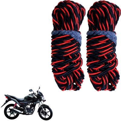 DvineAutoFashionZ Bike Crash Guard Red Rope 11 Meter Long Set Of 2 ForCB Twister_RR73(Honda)