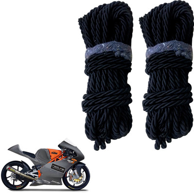 DvineAutoFashionZ Bike Crash Guard Black Rope Set Of 2 ForDream_RBLK160(Honda)