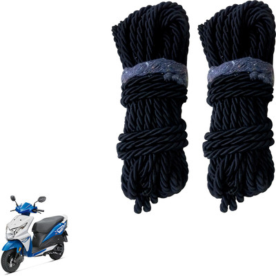 DvineAutoFashionZ Bike Crash Guard Black Rope Set Of 2 ForDio_RBLK159(Honda)
