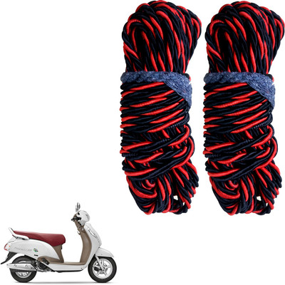 DvineAutoFashionZ Bike Crash Guard Red Rope 11 Meter Long Set Of 2 ForAccess SE_RR136(Suzuki)