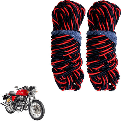 DvineAutoFashionZ Bike Crash Guard Red Rope 11 Meter Long Set Of 2 ForContinental GT_RR132(Royal Enfield)