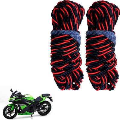 DvineAutoFashionZ Bike Crash Guard Red Rope Set Of 2 ForNinja 300_RR103(Kawasaki)