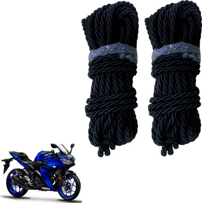DvineAutoFashionZ Bike Crash Guard Black Rope Set Of 2 ForYZF_RBLK274(Yamaha)