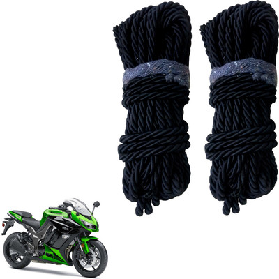 DvineAutoFashionZ Bike Crash Guard Black Rope Set Of 2 ForZ250_RBLK177(Kawasaki)
