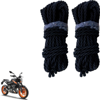 DvineAutoFashionZ Bike Crash Guard Black Rope 11 Meter Long Set Of 2 ForDuke 200_RBLK180(KTM)
