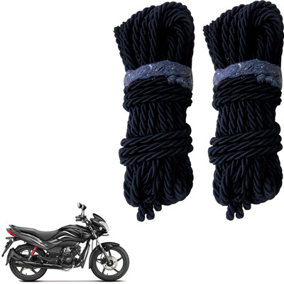 DvineAutoFashionZ Bike Crash Guard Black Rope Set Of 2 ForPassion Xpro_RBLK125(Hero)