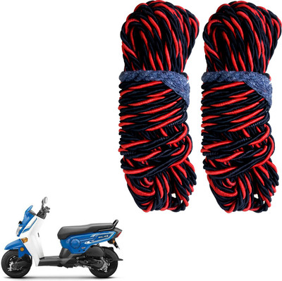 DvineAutoFashionZ Bike Crash Guard Red Rope 11 Meter Long Set Of 2 ForCliq_RR205(Honda)