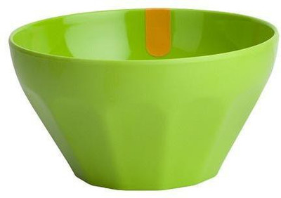 ARO MELAMINE Melamine Serving Bowl(Pack of 3, Green)
