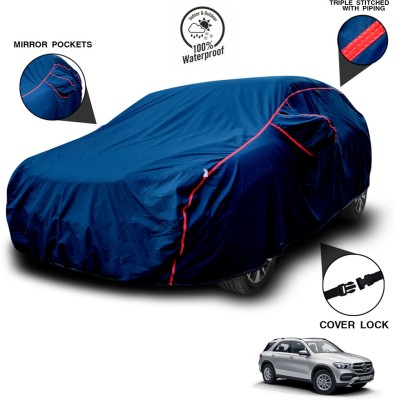 SEBONGO Car Cover For Mercedes Benz GLE (With Mirror Pockets)(Blue)