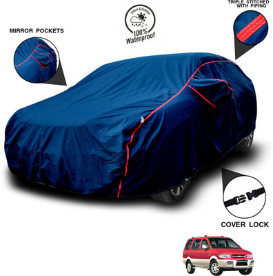ANTHUB Car Cover For Chevrolet Tavera(Blue)