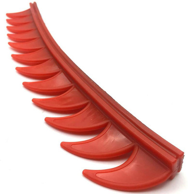 AutoGnix Helmet Mohawk for Bike(Red)
