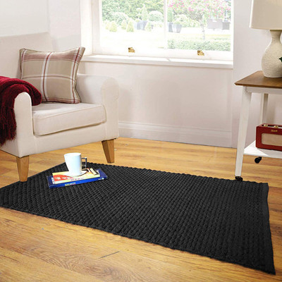The Home Talk Multicolor Cotton Area Rug(2 ft,  X 4 ft, Rectangle)