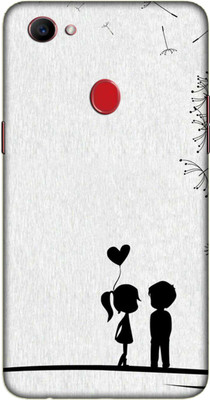 iprinto Back Cover for Oppo F5, Oppo F5 Youth I Love You Back Cover(White, Hard Case, Pack of: 1)