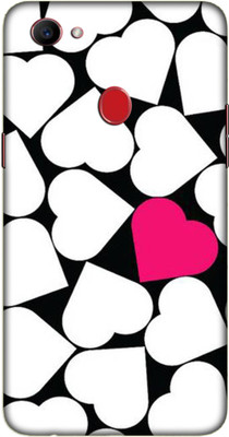 iprinto Back Cover for Oppo F5, Oppo F5 Youth Love Back Cover(Pink, Hard Case, Pack of: 1)