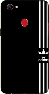 iprinto Back Cover for Oppo F5, Oppo F5 Youth Adidas Black Back Cover(Black, Hard Case, Pack of: 1)