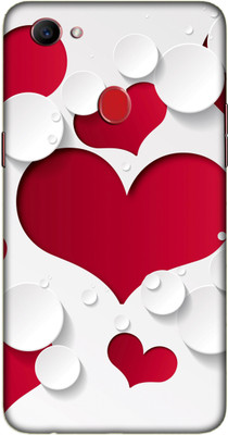 iprinto Back Cover for Oppo F5, Oppo F5 Youth Love Back Cover(White, Hard Case, Pack of: 1)