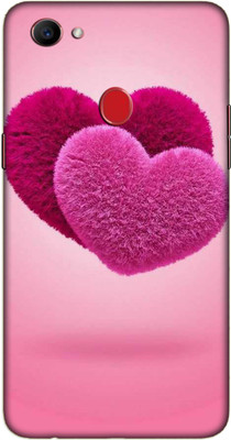 iprinto Back Cover for Oppo F5, Oppo F5 Youth Love Back Cover(Pink, Hard Case, Pack of: 1)