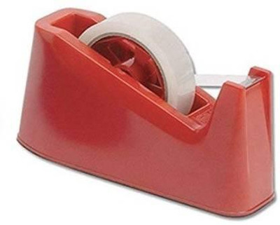 Vilsa NA Desktop Tape Machine Dispensers (Manual)(Set of 1, Red)