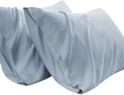 CCWB Plain Pillows Cover(Pack of 2, 68.58 cm*45.72 cm, Light Blue)