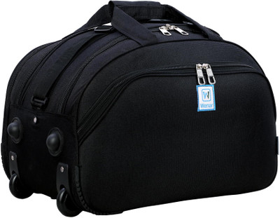 Wenar (Expandable) Waterproof polyester lightweight 40L luggage travel duffel bag Duffel With Wheels (Strolley)
