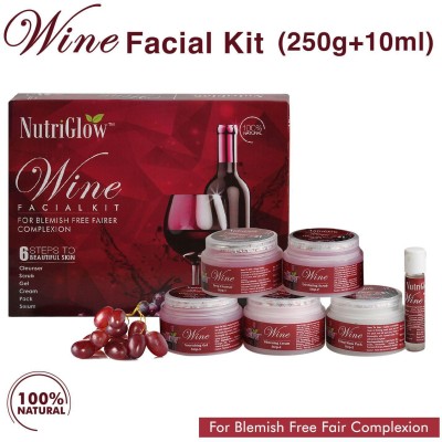 NutriGlow WINE FACIAL KIT(250 g)