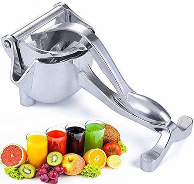 Fitaza Aluminium Aluminium Hand Juicer Juicer Alloy Fruit Hand Squeezer Heavy Duty Lemon Orange J Hand Juicer(Silver)