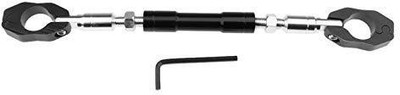 AutoGnix Universal Adjustable Motorcycle Handlebar For Universal Bike (BLACK) Handlebar (Black) Handle Bar(Black)