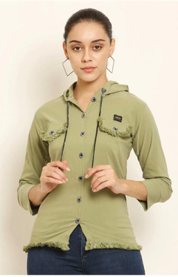 S R S FASHION 3/4th Sleeve Solid Women Jacket