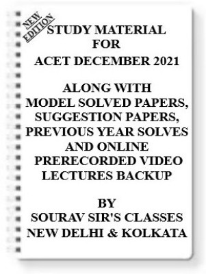 Study Notes Material On Actuarial Science December 2021 [ Pack Of 4 Books ] With Model Question Papers + Topicwise Analysis + Mcq Questions + Special Practice Set(Spiral, SOURAV SIR'S CLASSES)