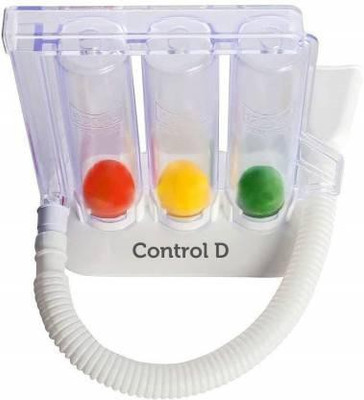 Control D Ball Lung Exerciser Respiratory Spirometer 3 Ball Spirometer Respiratory Exerciser (Pack of 1) 3 Ball Spirometer Respiratory Exerciser(Pack of 1)