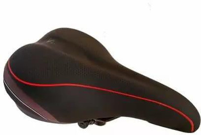 ghg Bicycle Saddle Seat Soft Cushion Ranger Cycle Saddle Saddle(Black)