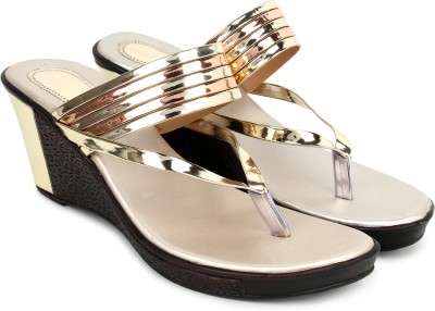 Gedore Women Silver, Gold, Black Heels