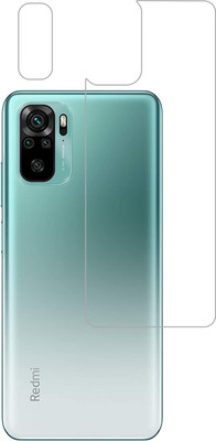 Vatsin Back Screen Guard for MI Redmi Note 10S(Pack of 2)