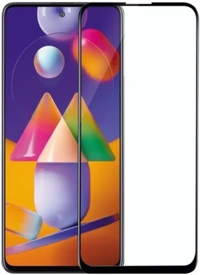 Express Buy Edge To Edge Tempered Glass for Samsung Galaxy M31S(Pack of 1)