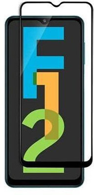 NKCASE Edge To Edge Tempered Glass for SAMSUNG Galaxy F12(Pack of 1)