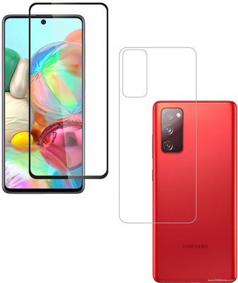 Vatsin Front and Back Tempered Glass for Samsung Galaxy S20 FE 5G(Pack of 2)