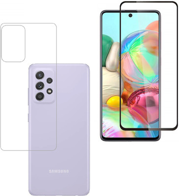 Ten To 11 Front and Back Tempered Glass for Samsung Galaxy A52s(Pack of 2)