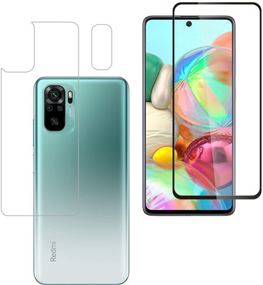 Ten To 11 Front and Back Tempered Glass for MI Redmi Note 10S(Pack of 3)