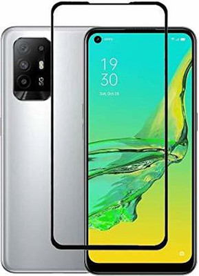 Ravbelli Edge To Edge Tempered Glass for Oppo F19 Pro, Oppo F19 PRO Plus, Oppo F19 PRO Plus 5G, Oppo Reno 6 5G(Pack of 1)