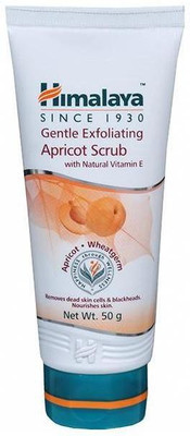 HIMALAYA Gentle Exfoliating Apricot Scrub 50g (Pack Of 3) Scrub(150 g)