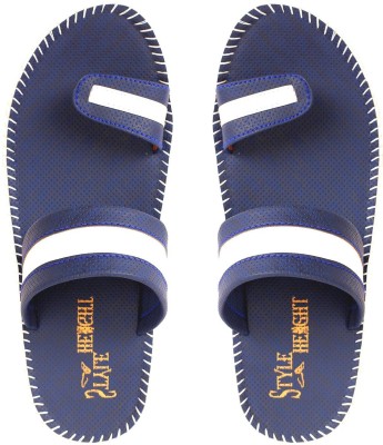 STYLE HEIGHT Men Slippers(Blue , 10)