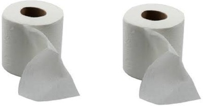 Onlinch 2 Ply Soft Toilet Tissue Paper Rolls (Pack of 2) Toilet Paper Roll Toilet Paper Roll(2 Ply, 226 Sheets)