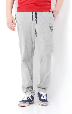 VAN HEUSEN Solid Men Grey Track Pants