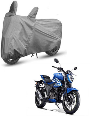 HYBRIDS COLLECTION Two Wheeler Cover for Suzuki(Gixxer 250, Grey)