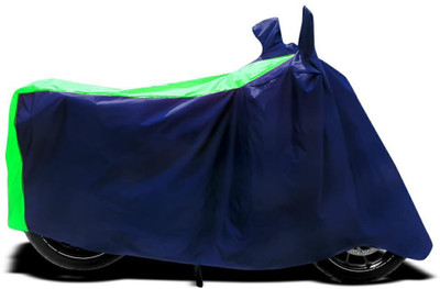 AUCTIMO Waterproof Two Wheeler Cover for Royal Enfield(Bullet 500, Multicolor)