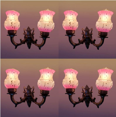 Arus Wallchiere Wall Lamp Without Bulb(Pack of 4)