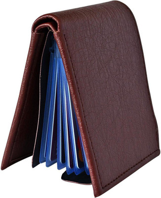 Rksons Men Brown Artificial Leather Wallet(8 Card Slots)
